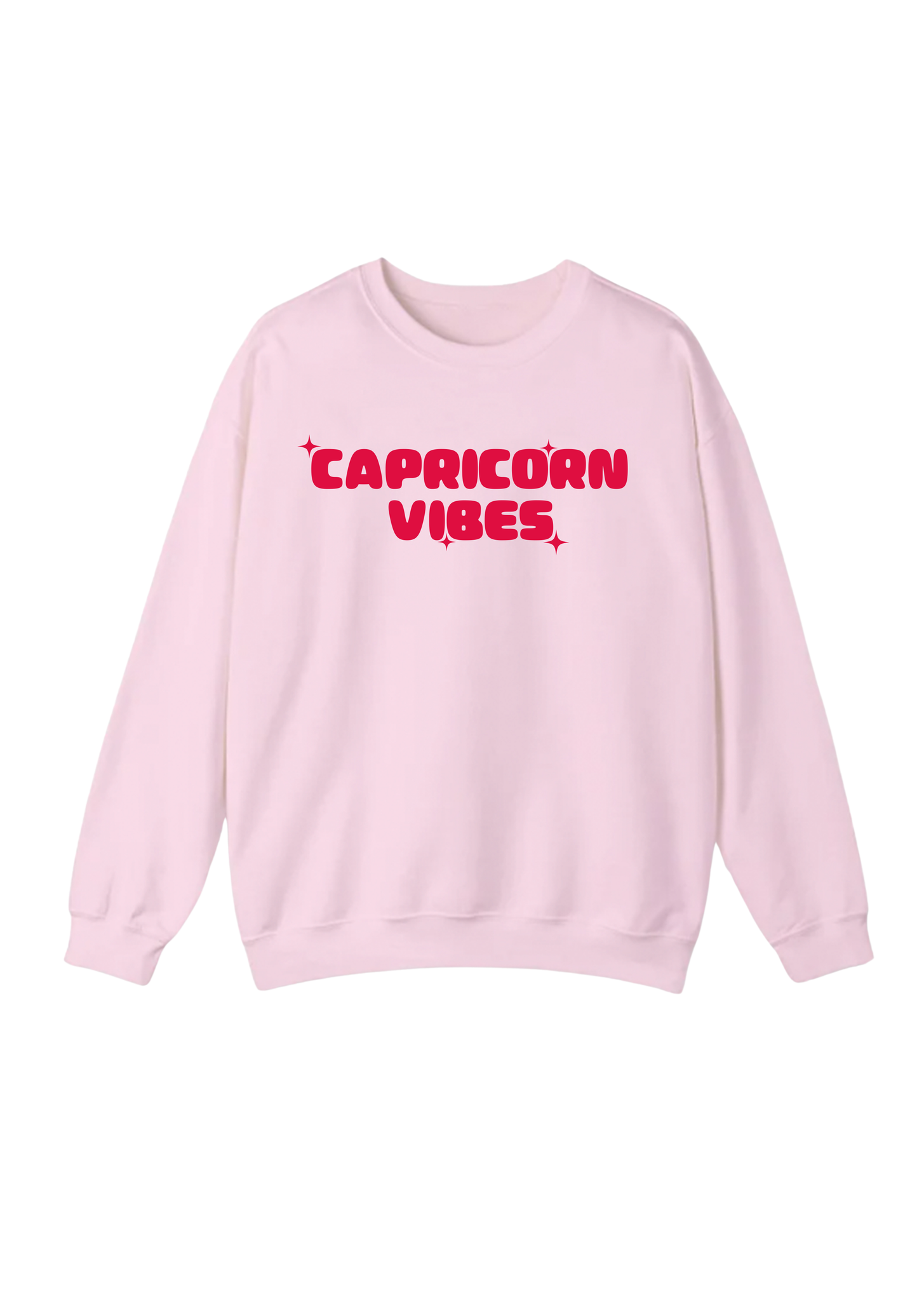 ZODIAC VIBES -GUARIZ (CREWNECK) - BABY PINK