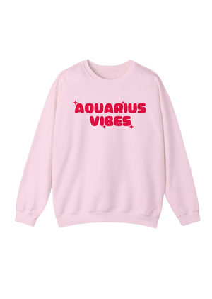 ZODIAC VIBES -GUARIZ (CREWNECK) - BABY PINK