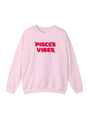 ZODIAC VIBES -GUARIZ (CREWNECK) - BABY PINK