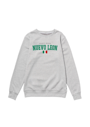 ALL MEXICO VINTAGE STATE -GUARIZ (CREWNECK) -Heather Grey