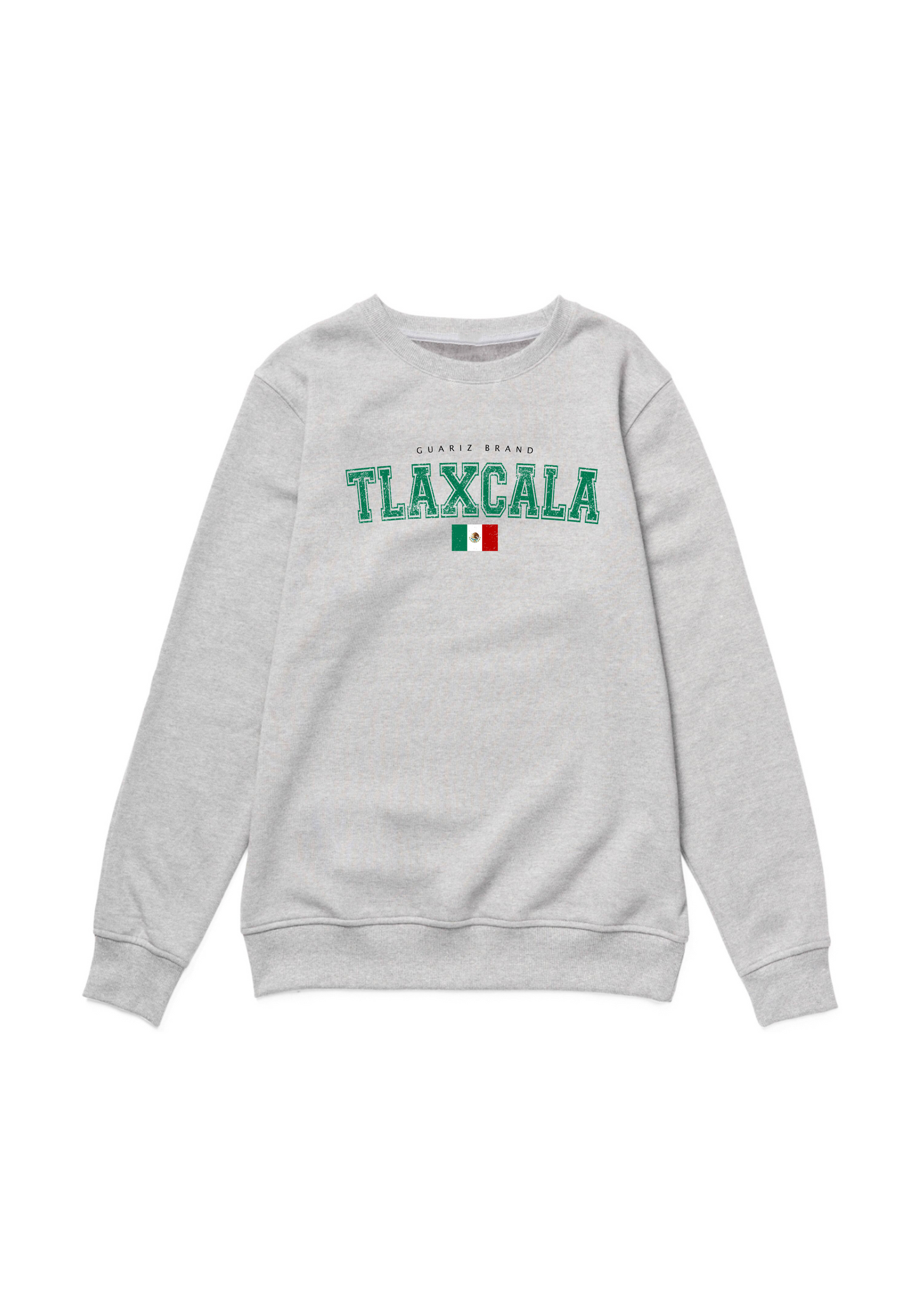 ALL MEXICO VINTAGE STATE -GUARIZ (CREWNECK) -Heather Grey