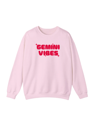 ZODIAC VIBES -GUARIZ (CREWNECK) - BABY PINK