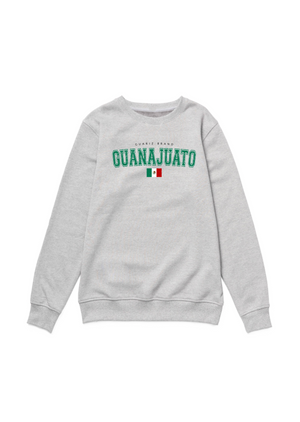 ALL MEXICO VINTAGE STATE -GUARIZ (CREWNECK) -Heather Grey