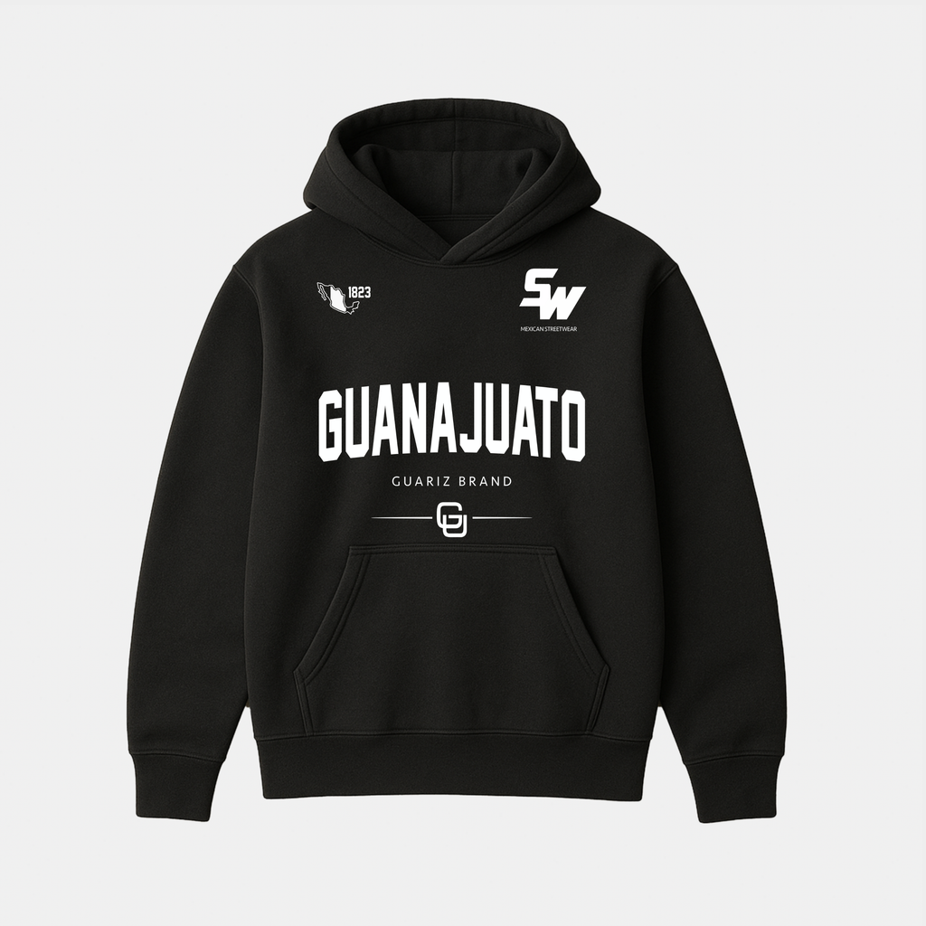 MX STREETWEAR STATE HOODIE (BLACK)