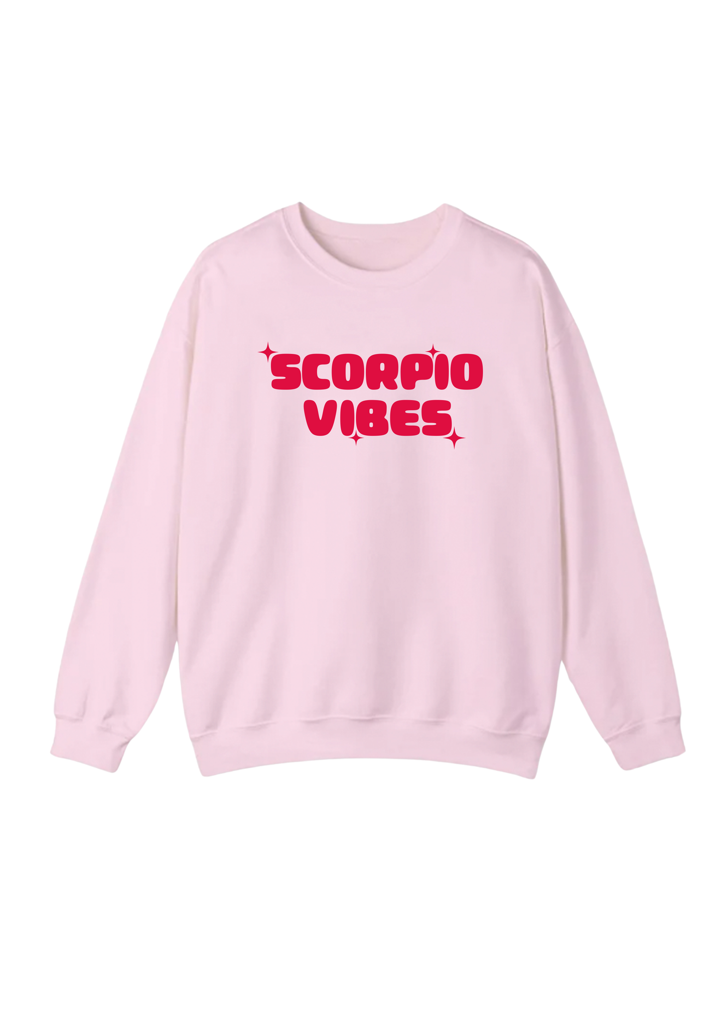 ZODIAC VIBES -GUARIZ (CREWNECK) - BABY PINK