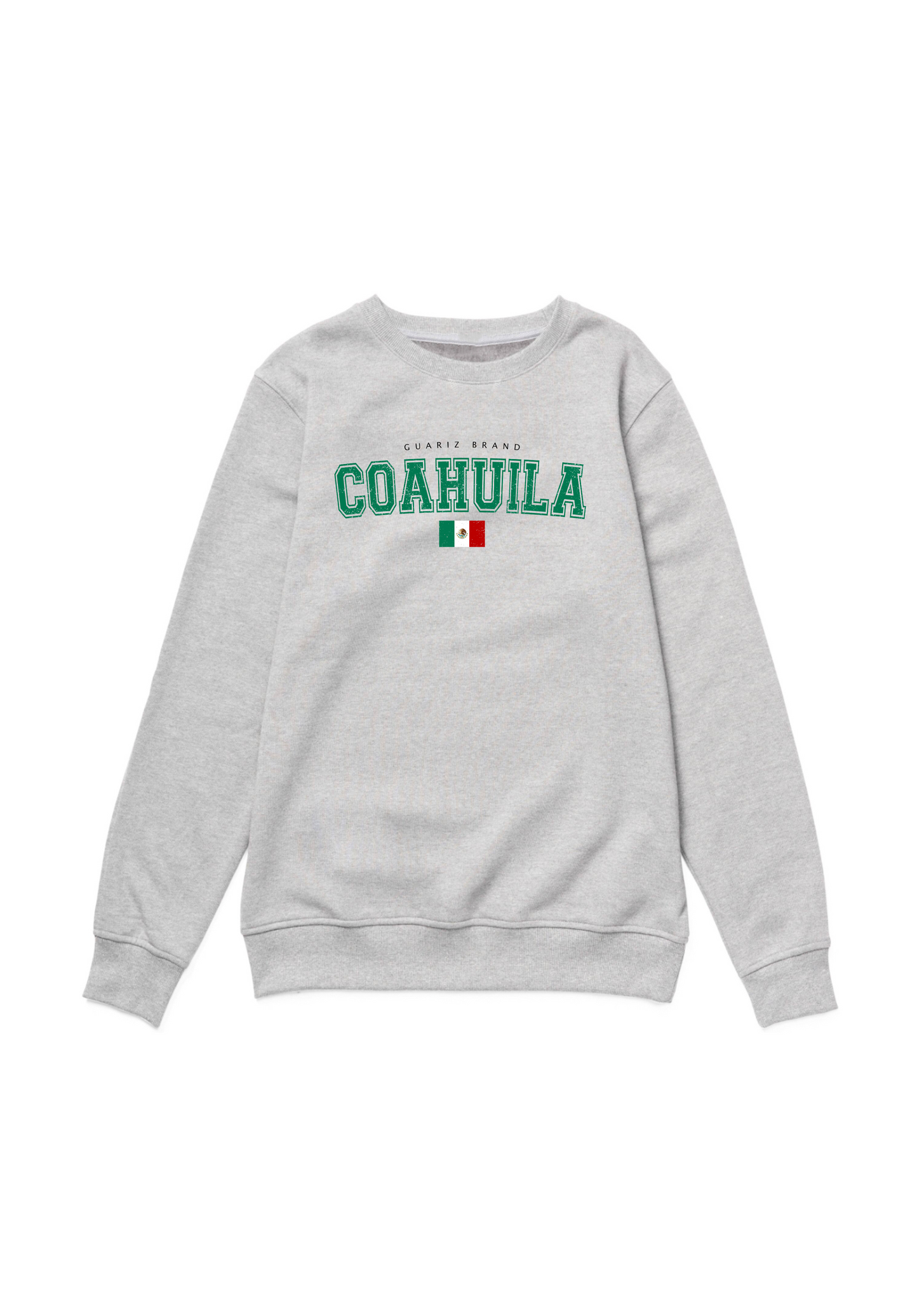 ALL MEXICO VINTAGE STATE -GUARIZ (CREWNECK) -Heather Grey