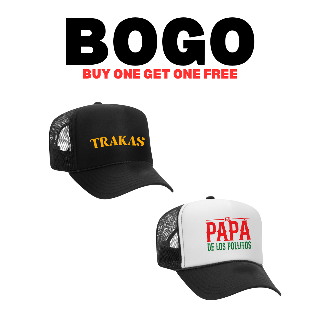Trakas x Papa de Los Pollitos Trucker Hat