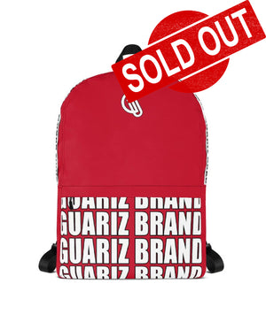 GUARIZ BRAND RED BACKPACK GB01