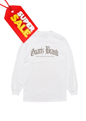 GUARIZ BRAND- OLD ENGLISH LONG SLEEVE T-SHIRT