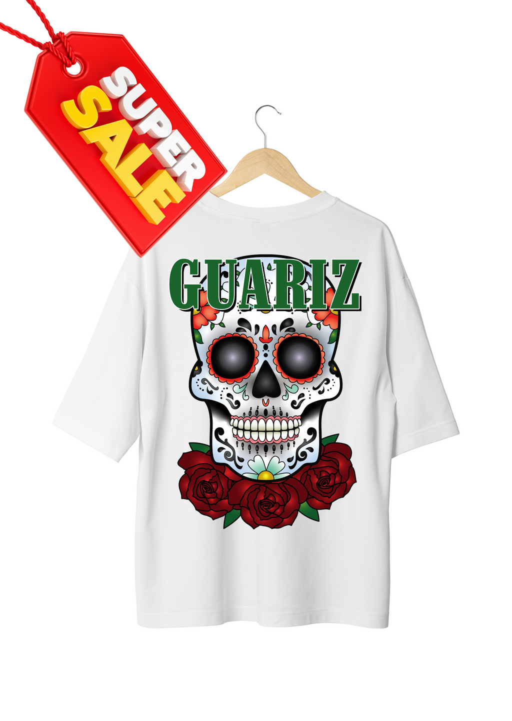 GUARIZ CALAVERA OVERSIZED T-SHIRT™