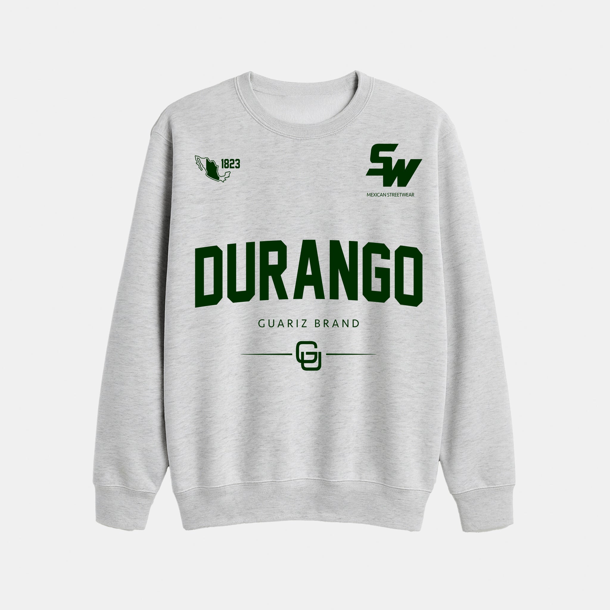 MX STREETWEAR STATE CREWNECK (HEATHER OATMEAL)