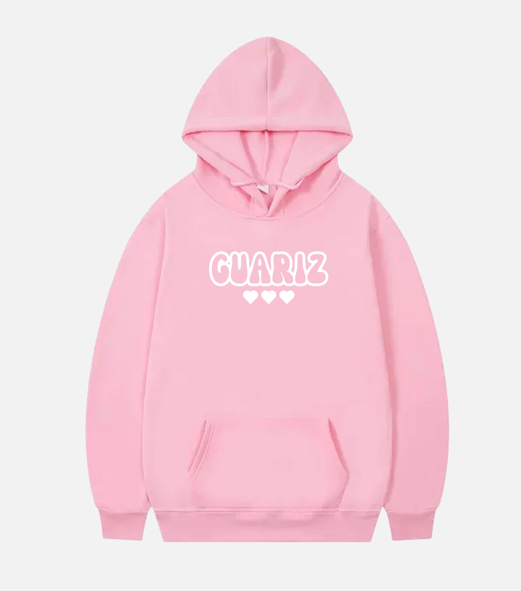 QUIERO QUE BAILEMOS JUNTOS HOODIE (SOFT PINK)