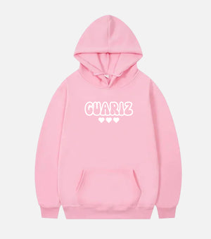 QUIERO QUE BAILEMOS JUNTOS HOODIE (SOFT PINK)