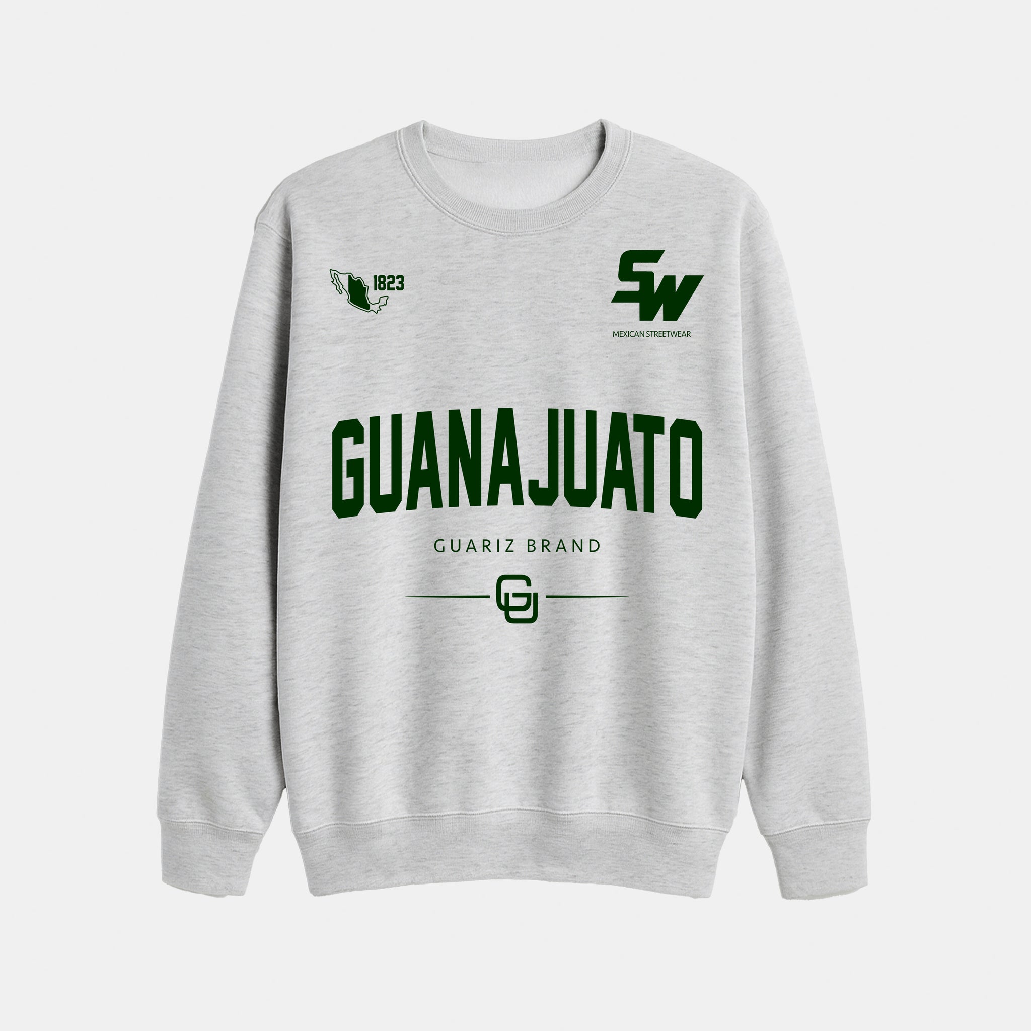 MX STREETWEAR STATE CREWNECK (HEATHER OATMEAL)