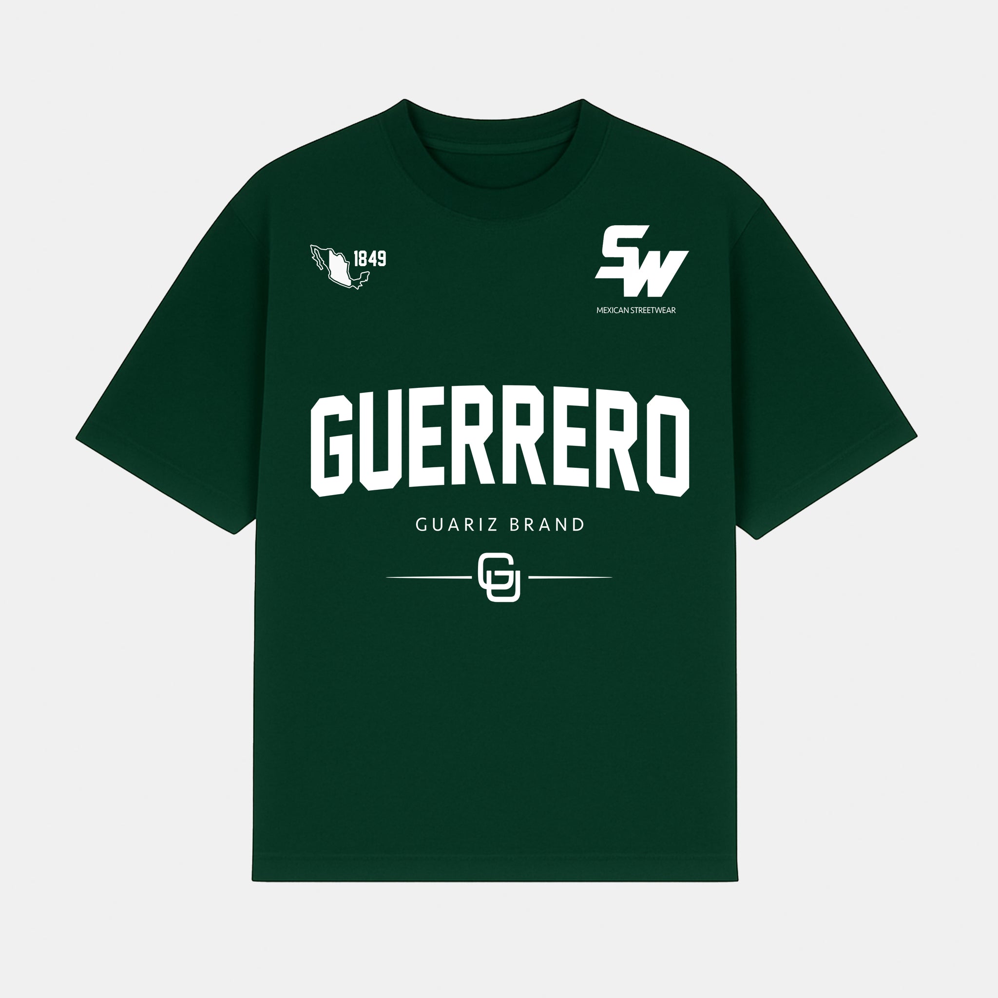 MX STREETWEAR STATE T-SHIRT (GREEN)