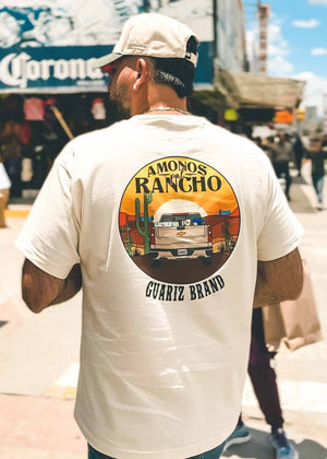 AMONOS PAL RANCHO T-SHIRT (TAN)