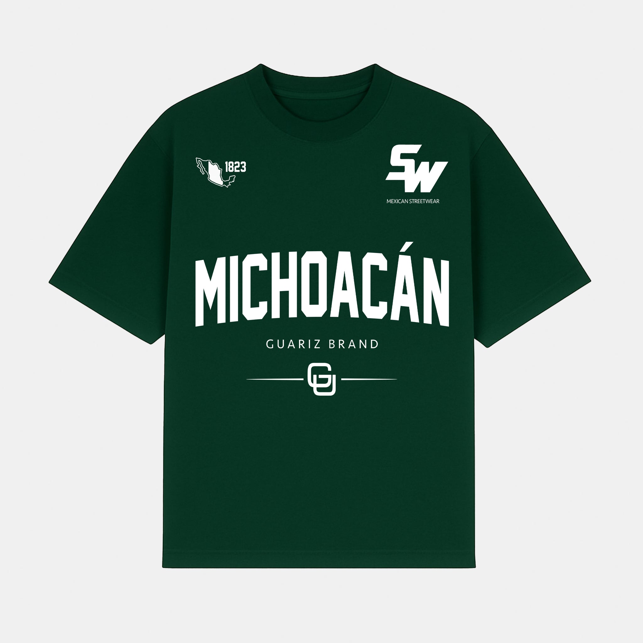 MX STREETWEAR STATE T-SHIRT (GREEN)