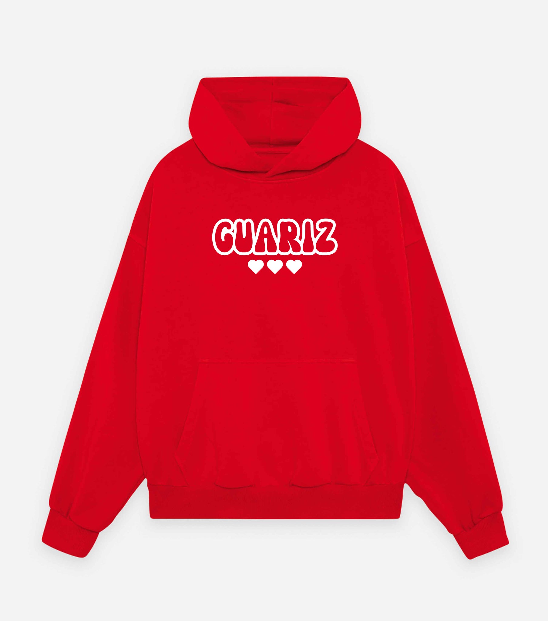 QUIERO QUE BAILEMOS JUNTOS HOODIE (RED)