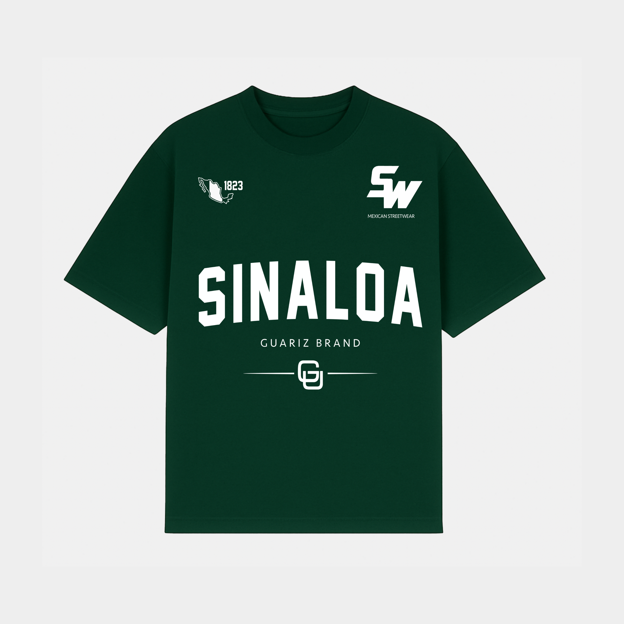 MX STREETWEAR STATE T-SHIRT (GREEN)