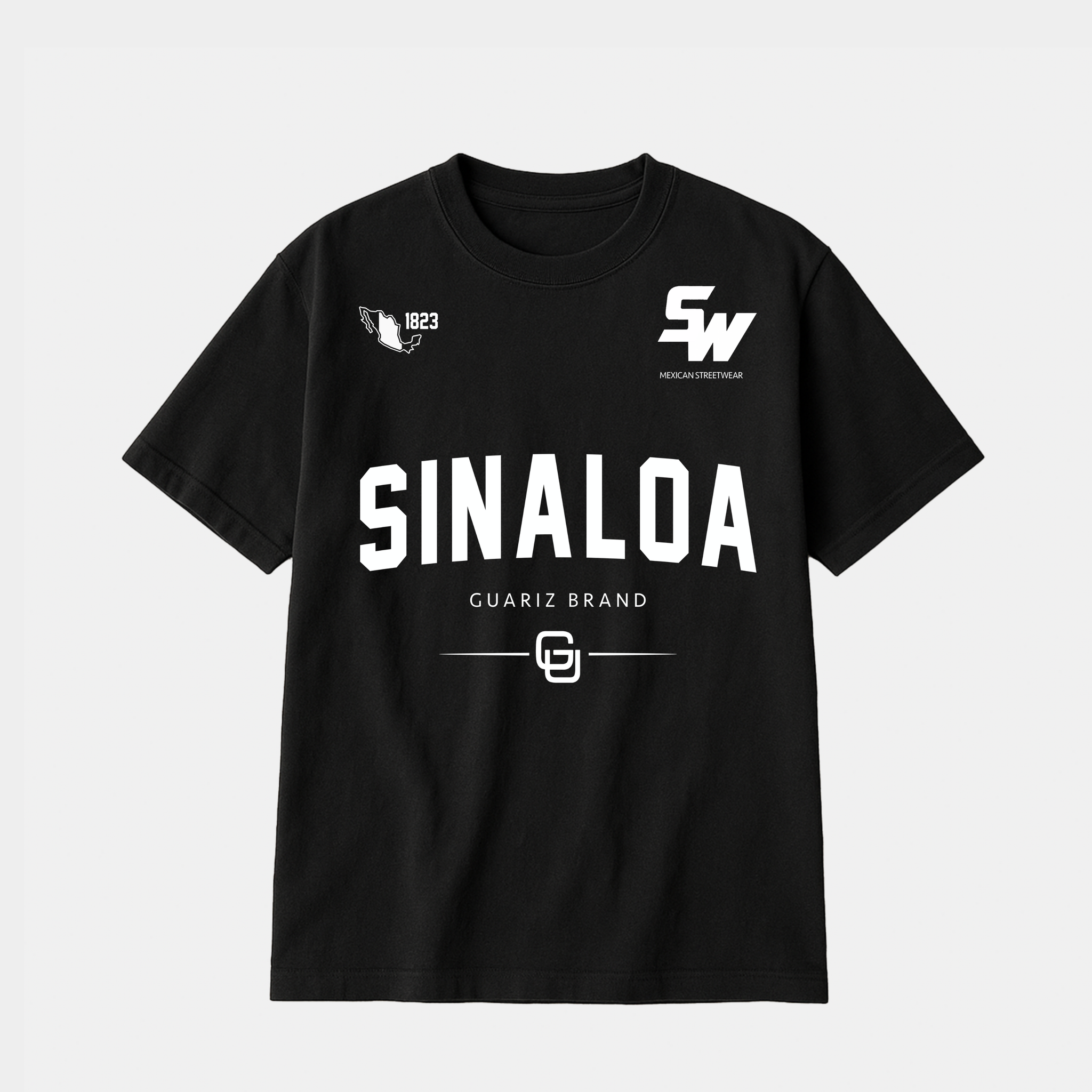 MX STREETWEAR STATE T-SHIRT (BLACK)