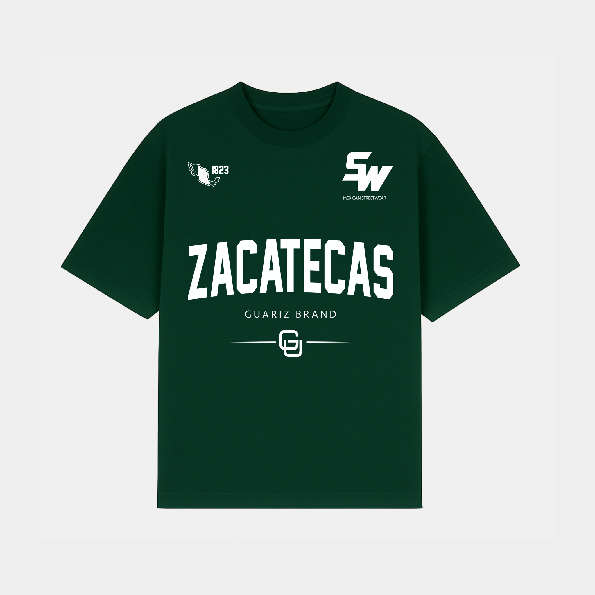 MX STREETWEAR STATE T-SHIRT (GREEN)