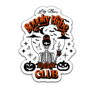 SPOOKY BAE CLUB (STICKER)