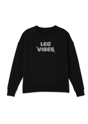 ZODIAC VIBES -GUARIZ (CREWNECK) - BLACK