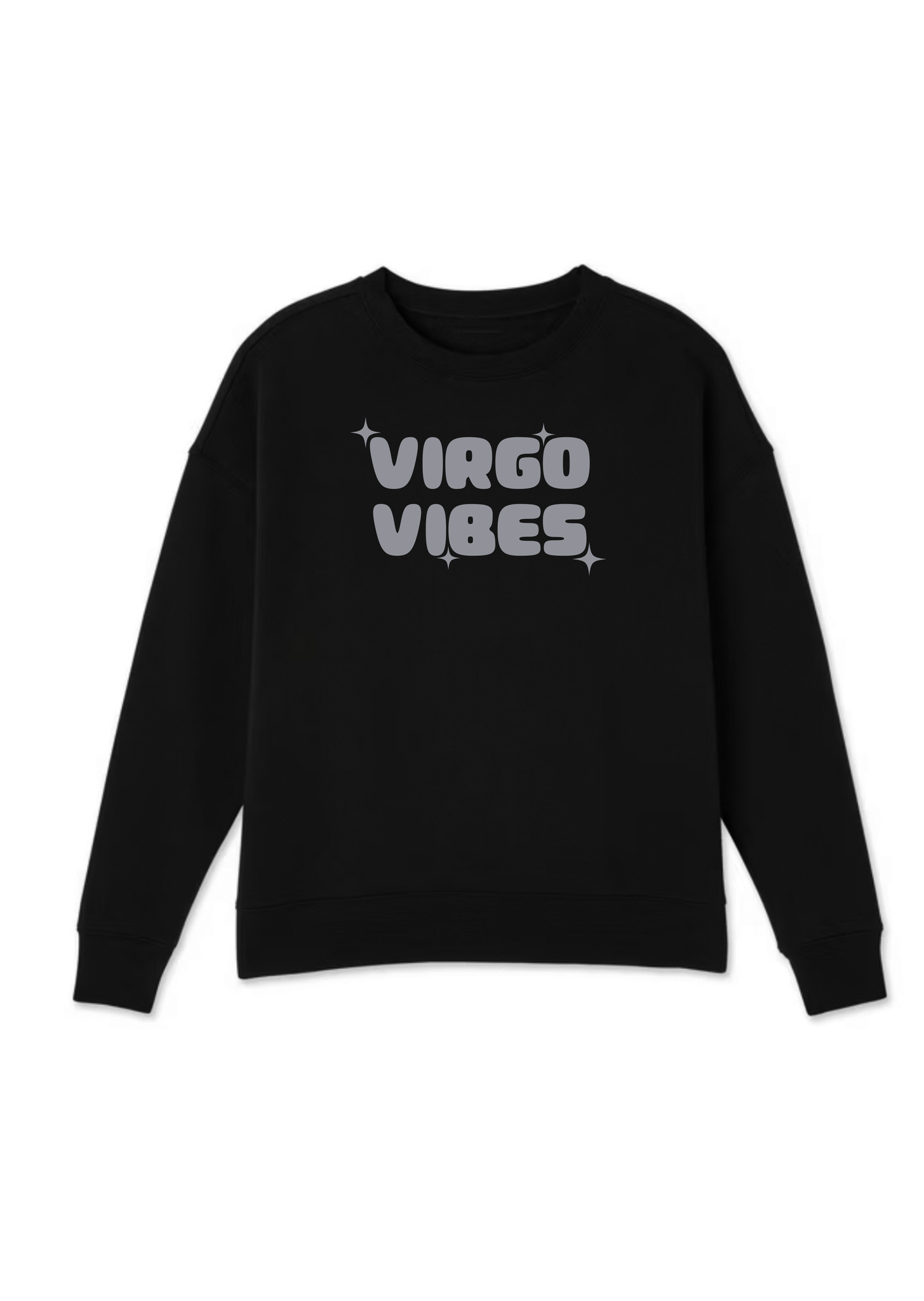 ZODIAC VIBES -GUARIZ (CREWNECK) - BLACK