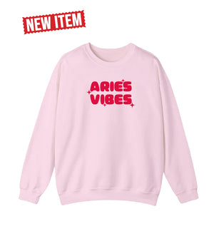 ZODIAC VIBES -GUARIZ (CREWNECK) - BABY PINK