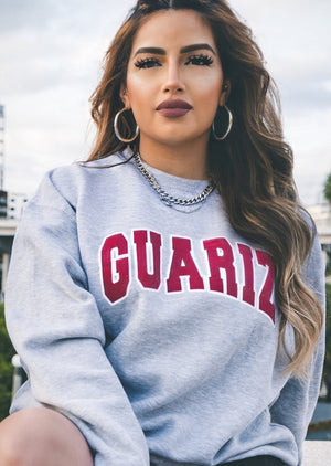 GUARIZ UNIVERSITY SWEATSHIRT (UNISEX) - BURGUNDY