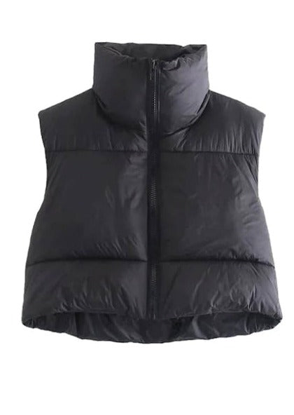 GUARIZ PUFFER Crop Vest (lightweight) (PRE ORDER)